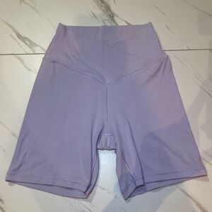 Aerie Light Purple Bike Shorts